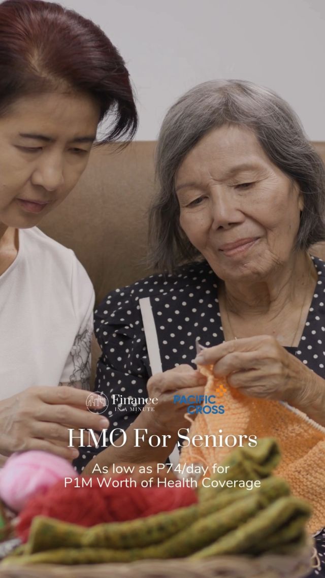 Enjoy your golden years with peace of mind knowing you can afford the best medical treatment available when the time comes that we get sick. Inquire about our HMO for seniors today! www.financeinaminute.com