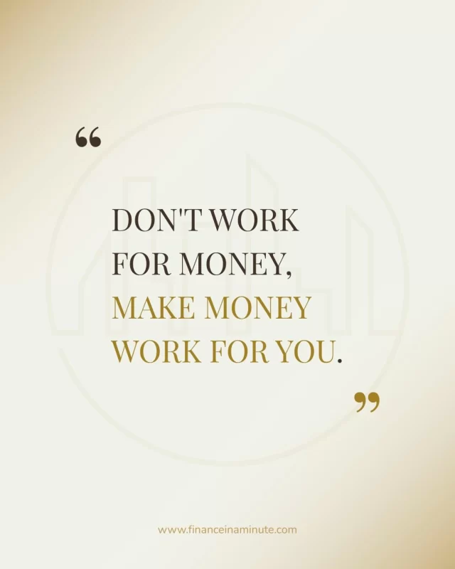 WORK SMART NOT HARD. There comes a point when working harder is no longer the answer.

Building wealth starts when your money begins working alongside you. Small, consistent investments made over time often create bigger results than waiting until you have "extra" money.

If you're curious about wealth planning and investment options through Sun Life and other brands, let's talk by sending us a DM. Our Certified Financial Advisors offer a  commitment-free consultation!