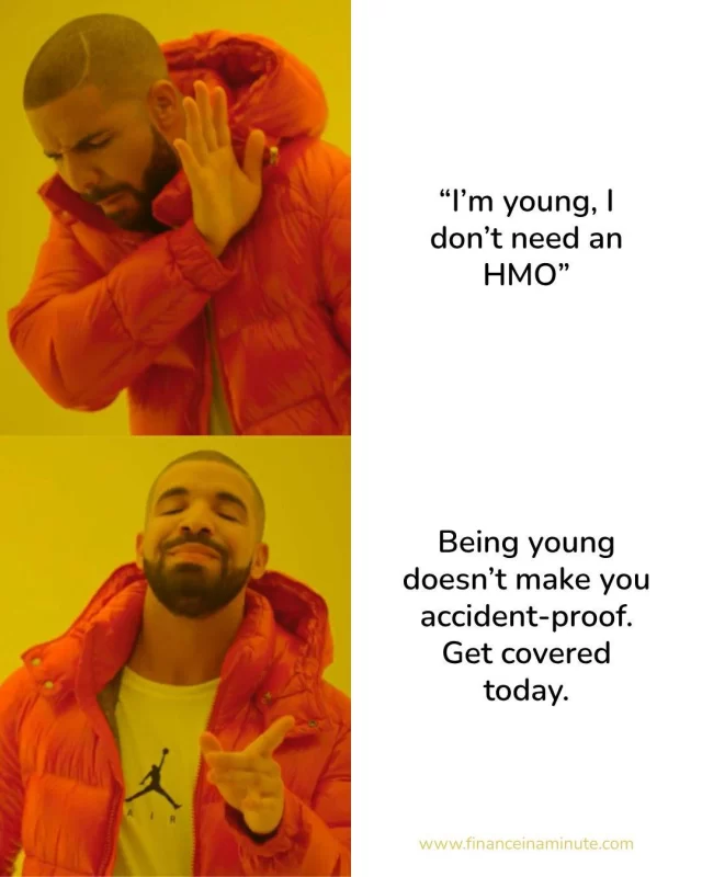 Unfortunately, accidents can happen at any time. an HMO is your shield against unexpected medical expenses. Message us today to get a quote for your coverage.